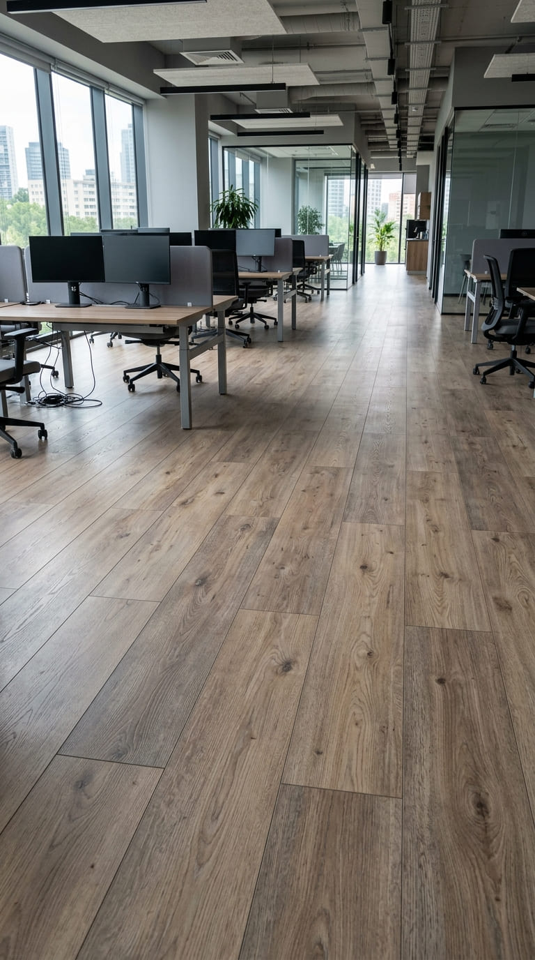Büro Laminat Parke Uygulaması